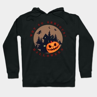 Halloween scary Pumpkin, Haunted House Hoodie